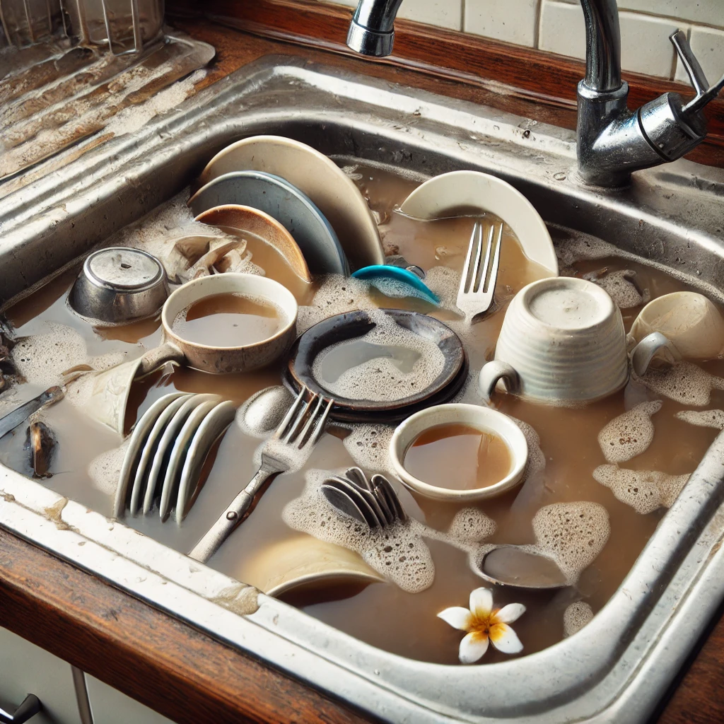 kitchen-sink-full-of-dishes